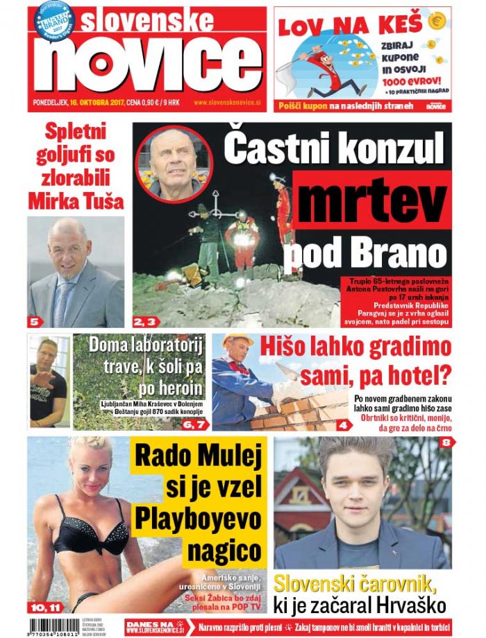 Slovenske Novice S Prilogami - Spletna Prodajalna Medijske Hiše Delo